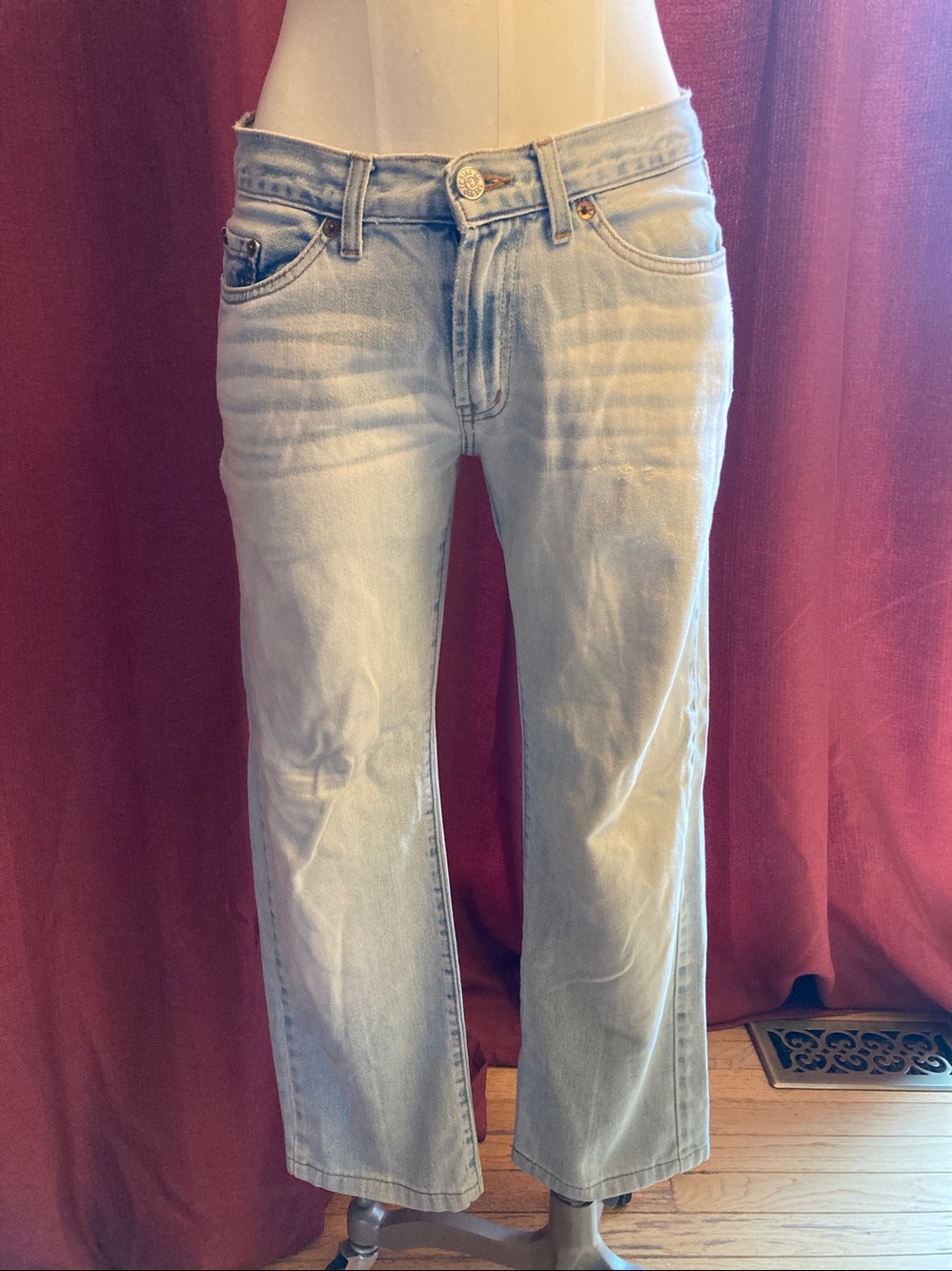 Red Engine jeans, size 28